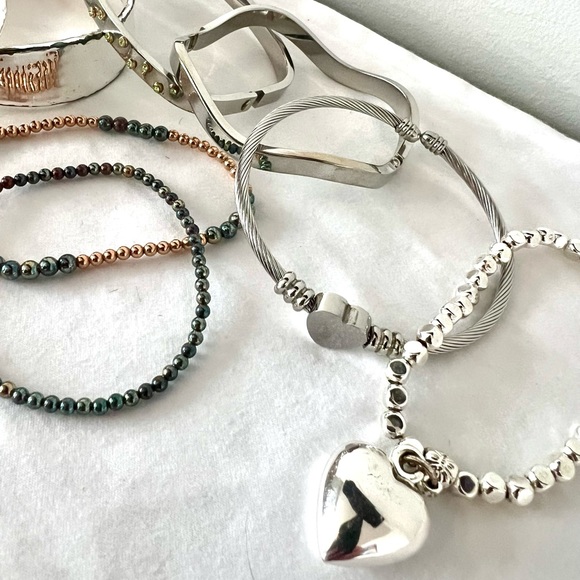 SALE: 23 bracelet bundle silver & gold  ❤️ - Picture 4 of 7